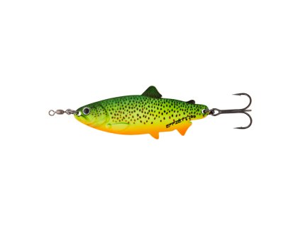 DAM Trout Spoon 9cm 25g Fire Trout UV