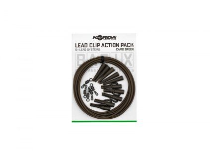 Korda Lead Clip Action Pack camo green