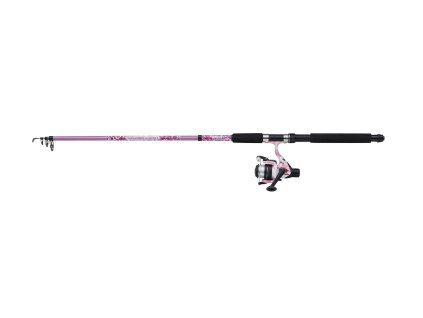Mitchell prut Tanager Pink Camo II Tele Spin Combo 2.10m 7-20g