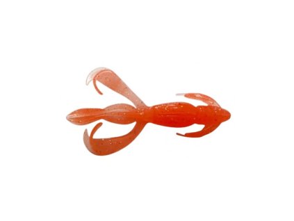 Keitech Crazy Flapper Orange Gold Dust Glow