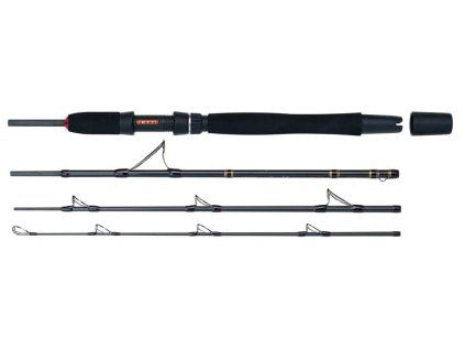WFT prut GO North II 2.10m 200-600g 30lbs 4.díl