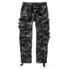 Brandit Kalhoty Pure Slim Fit Trouser Darkcamo