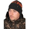 Fox Čepice Beanie Hat Black Orange