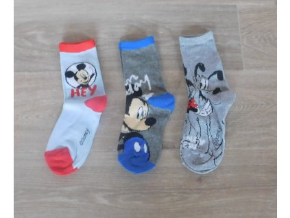 Ponožky  Mickey a Pluto ( 3 páry )