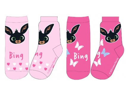 Ponožky Zajíček Bing  ( 2 páry )