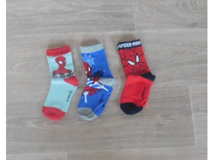 Ponožky Spiderman ( 3 páry )
