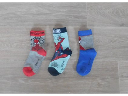 Ponožky Spiderman ( 3 páry )