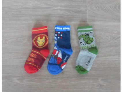 Ponožky Avengers ( 3 páry )