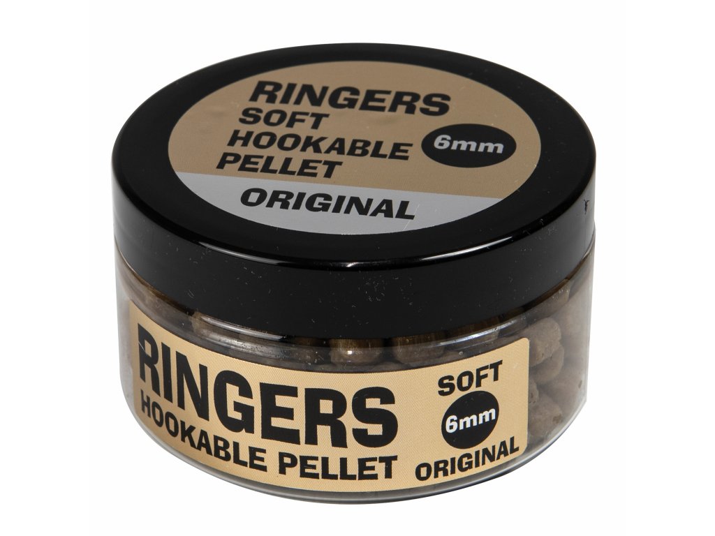 Ringers - Měkčené pelety Soft Hook pellets 6mm F1 sweet 65g