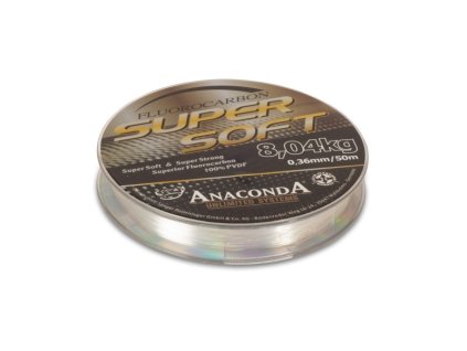 anaconda super soft fluorocarbon 50m 036mm