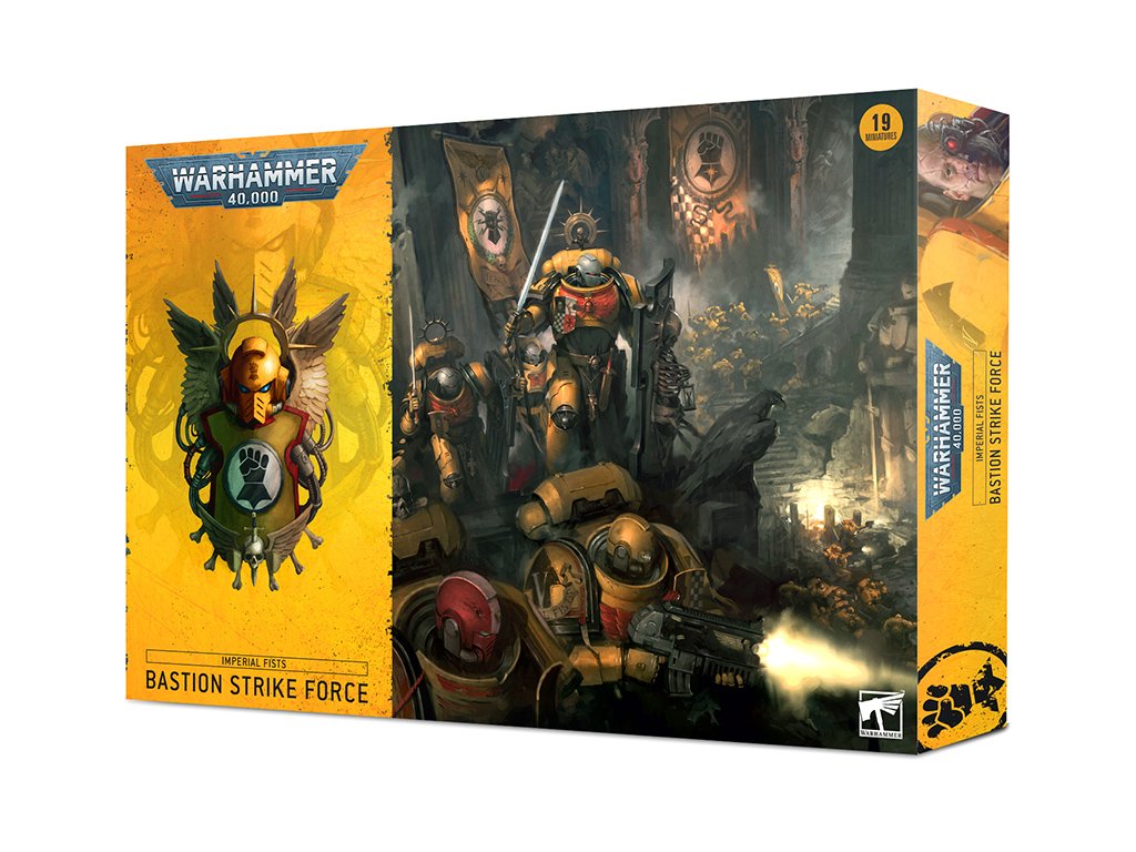 Warhammer 40000 Imperial Fists Bastion Strike Force