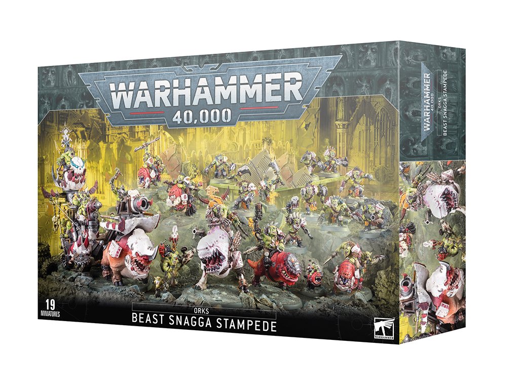 Warhammer 40000 Orks Beast Snagga Stampede
