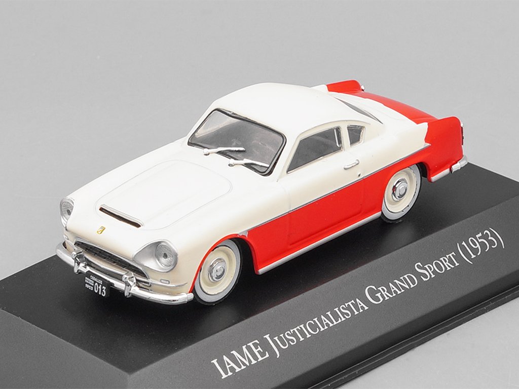 IAME JUSTICIALISTA Grand Sport 1953 143 časopis s modelem (2)