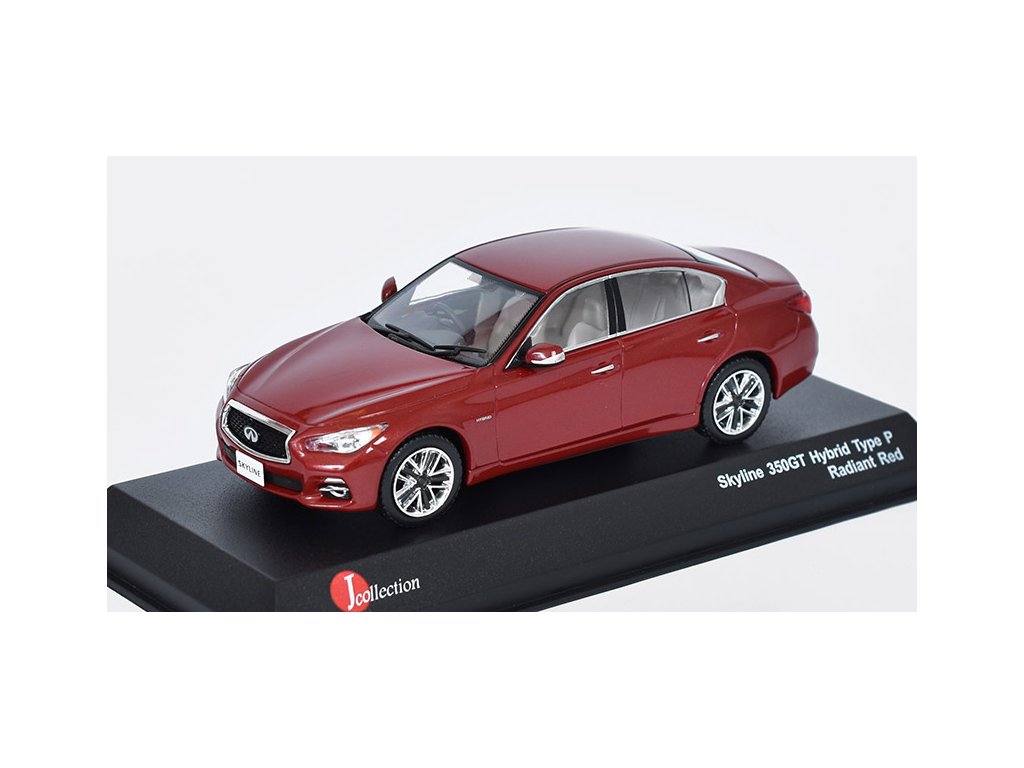 364024 nissan skyline 350gt hybrid type p 1 43 kyosho j collection