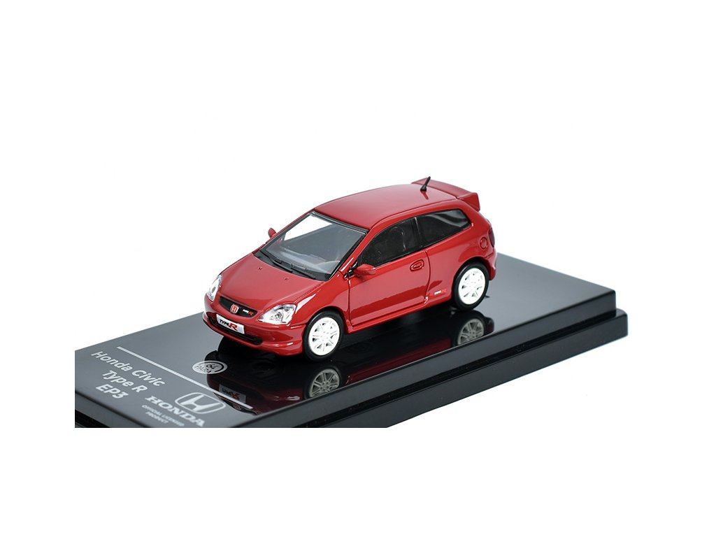 378889 honda civic type r ep3 2001 cervena 1 64 paragon models