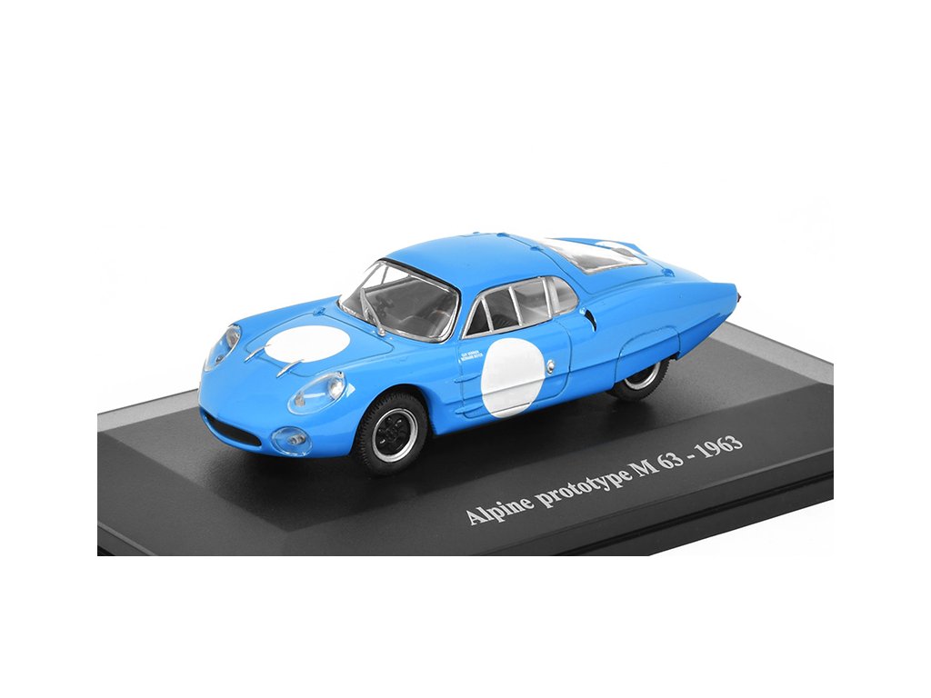 389752 renault alpine prototype m 63 1963 1 43 eligor casopis s modelem
