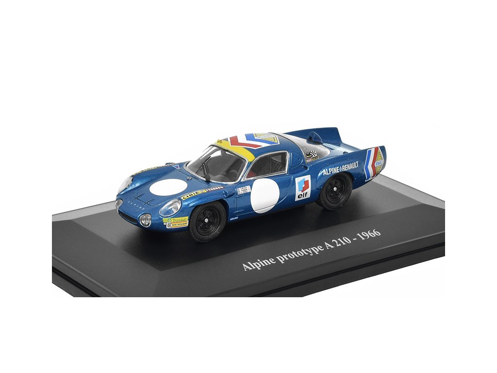 389848 renault alpine prototype a 210 1966 1 43 eligor casopis s modelem