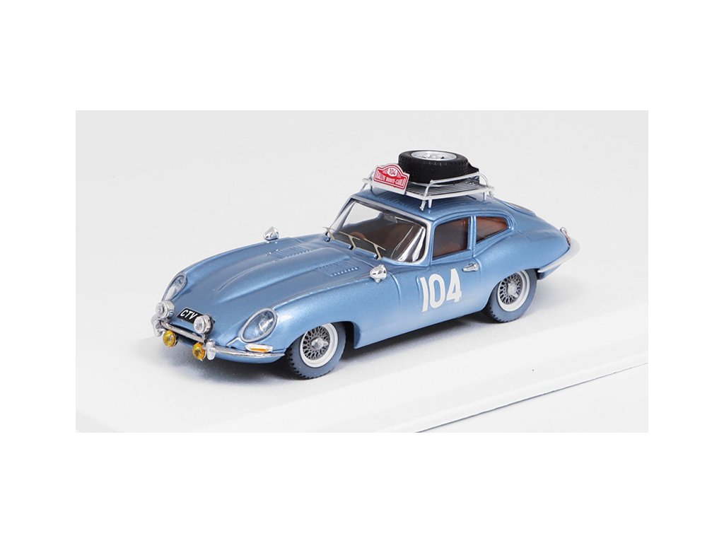 393013 jaguar e type coupe 104 rallye monte carlo 1965 1 43 best model