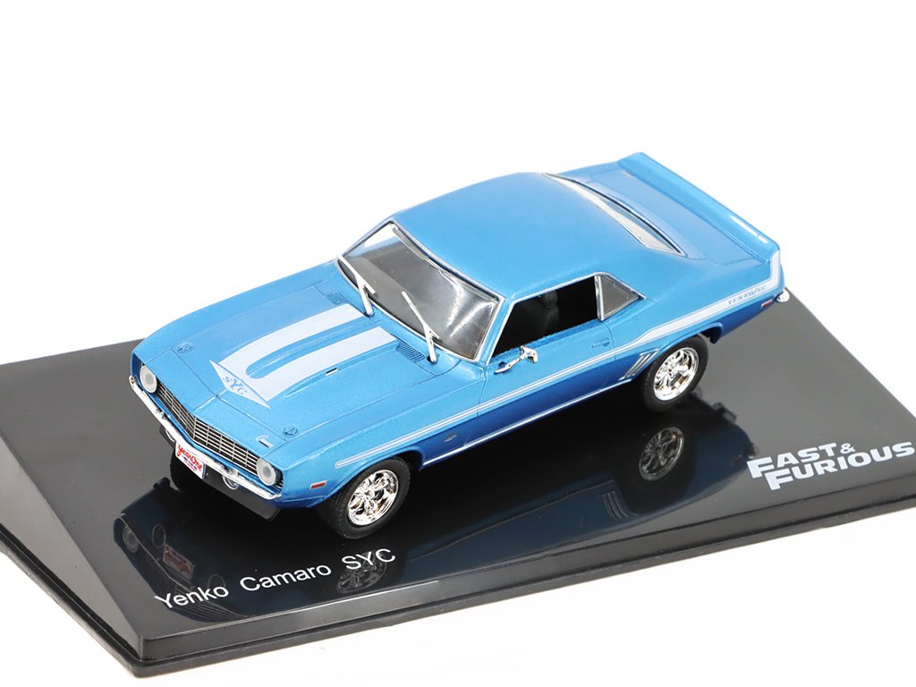 Yenko Camaro SYC Rychle a Zběsile 143 DeAgostini časopis s modelem (3)