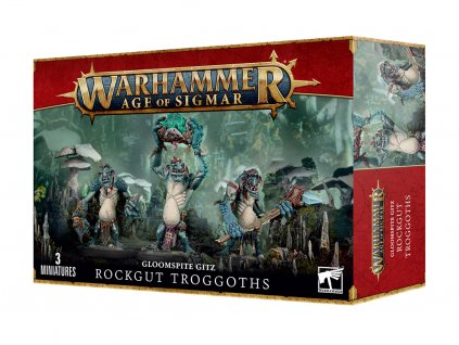 Warhammer Age of Sigmar Gloomspite Gitz Rockgut Troggoths