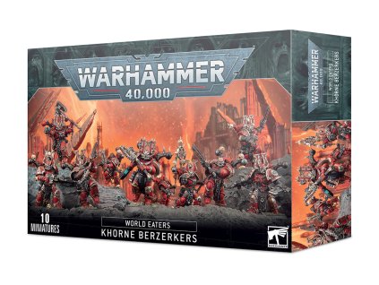 Warhammer 40000 World Eaters Khorne Berzerkers