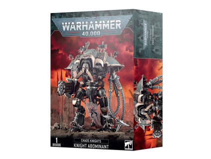 Warhammer 40000 Chaos Knights Knight Abominant