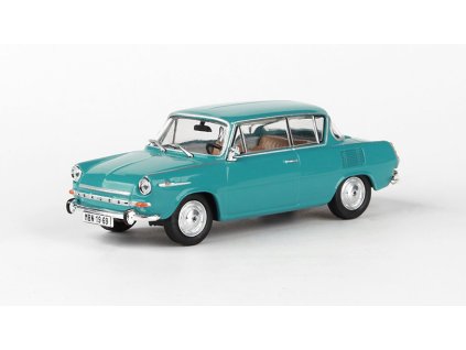 346987 skoda 1100mbx 1969 tyrkysova svetla 1 43 abrex