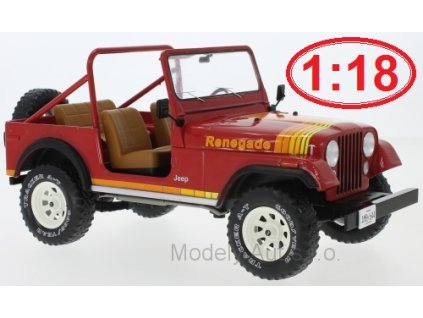 349066 jeep cj 7 renegade 1980 1 18 mcg