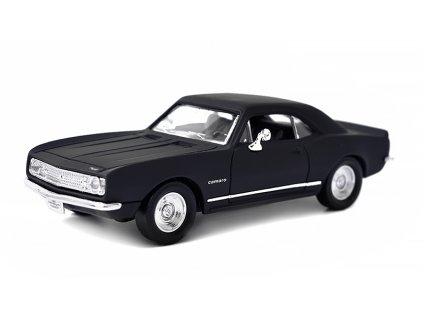 350617 chevrolet camaro z28 1967 cerna matna 1 43 lucky die cast