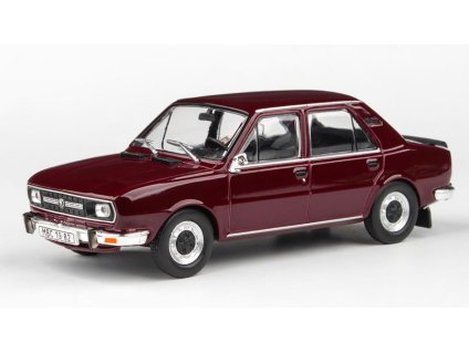 351133 skoda 120l 1982 cervena maron 1 43 abrex