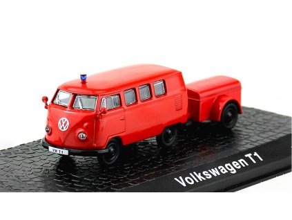 351673 volkswagen t1 minibus fire engine 1962 1 72 casopis s modelem