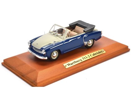 352399 wartburg 311 2 cabriolet 1 43 atlas casopis s modelem