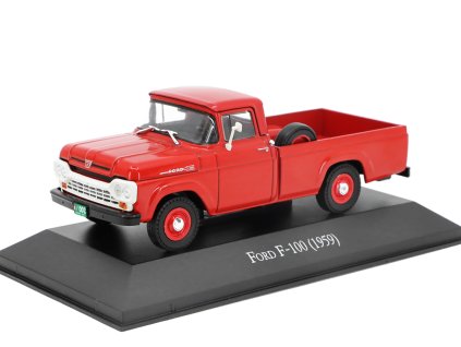 Ford F 100 Pick up 1959 143 časopis s modelem (1)