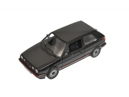 353353 volkswagen golf gti 1985 black l e 1344 pcs 1 43 casopis s modelem