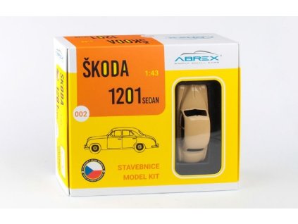 355480 skoda 1201 stavebnice 1956 1 43 taxi abrex