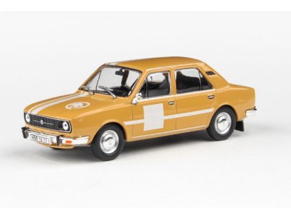 356386 skoda 105l 1977 narozeninova uzovka 1977 zlatohneda 1 43 abrex