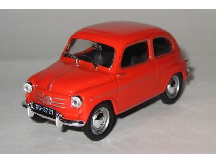 321400 zastava 750 fiat 500 1 43 kultovni auta prl u casopis s modelem 43