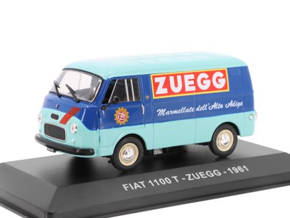 FIAT 1100 T ZUEGG 1961 143 Edicola časopis s modelem (2)