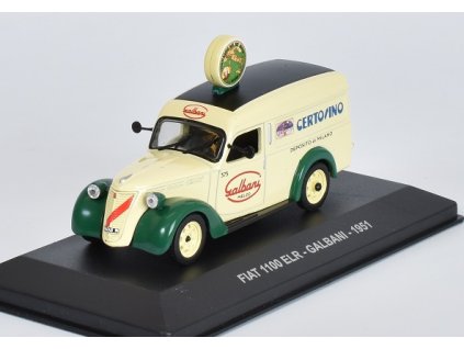 361414 fiat 1100 elr galbani 1951 1 43 casopis s modelem