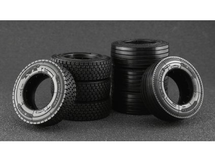 366709 sada pneumatik r22 5 pro tahac 6x2 nizky profil 1 50 maestro wheels