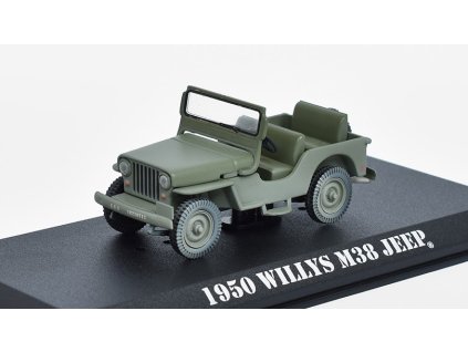367159 jeep willys m38 1950 1 43 greenlight
