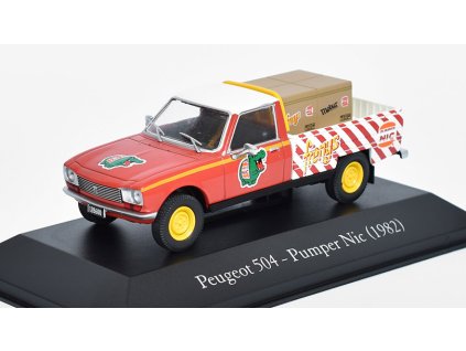367204 peugeot 504 pick up pimper nic 1982 1 43 casopis s modelem