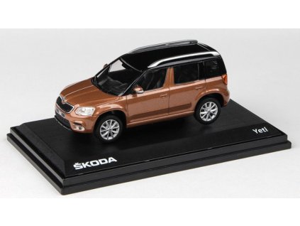 367681 skoda yeti fl 2013 oranzova terracotta metaliza 1 43 abrex