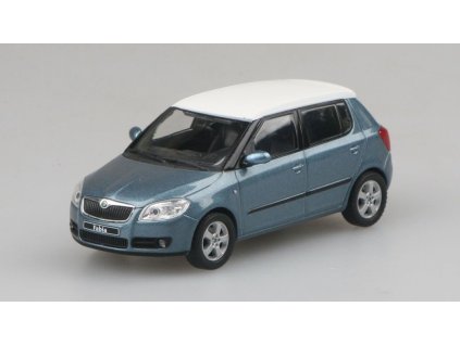 367747 skoda fabia 2 seda satin metaliza 1 43 abrex specialni edice s nalepkami