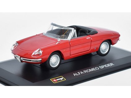 368845 alfa romeo spider 1600 1966 1 32 bburago