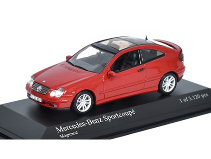 370504 mercedes benz class sportcoupe 2001 1 43 minichamps