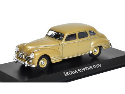 370885 skoda superb ohv 1948 1 43 kaleidoskop slavnych vozu casopis s modelem 33