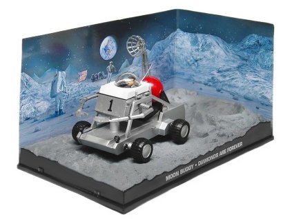 Eaglemos Collections Moon BUGGY 007 James Bond Car Collection 1 43 scale collectible Diecast miniature diamonds