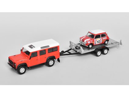 371308 land rover defender 110 mini rally 113 s privesem 1 43 cararama