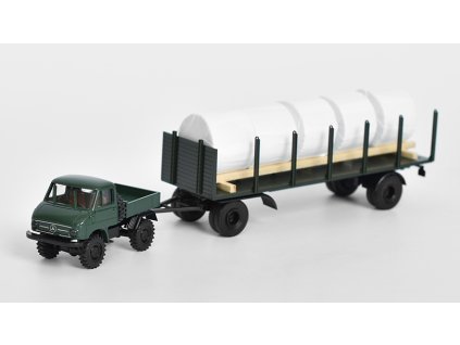 374107 mercedes unimog 411 s privesem 1 87 brekina